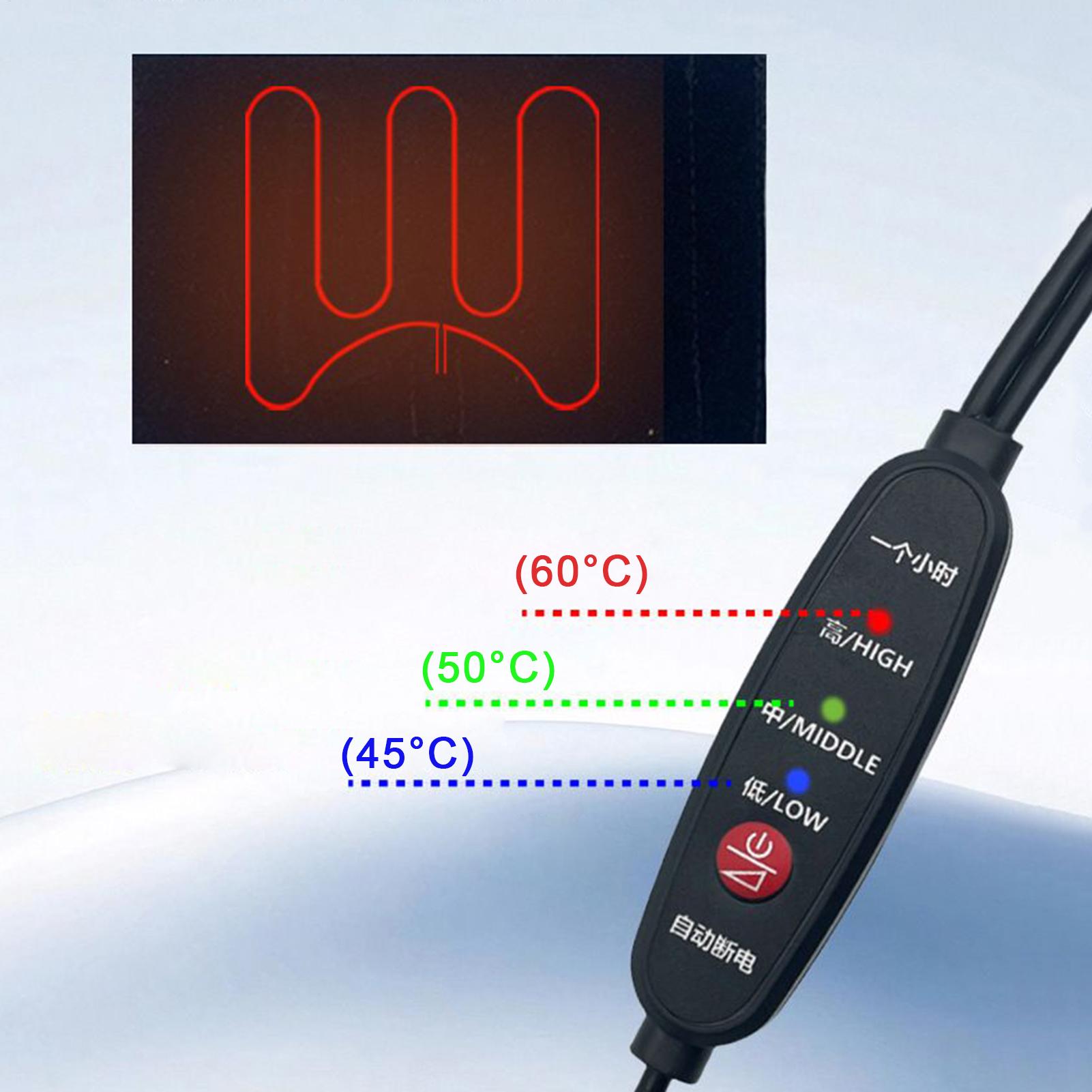 Cycling Gear Temperature - Aperto aquecido do guiador 5v apertos