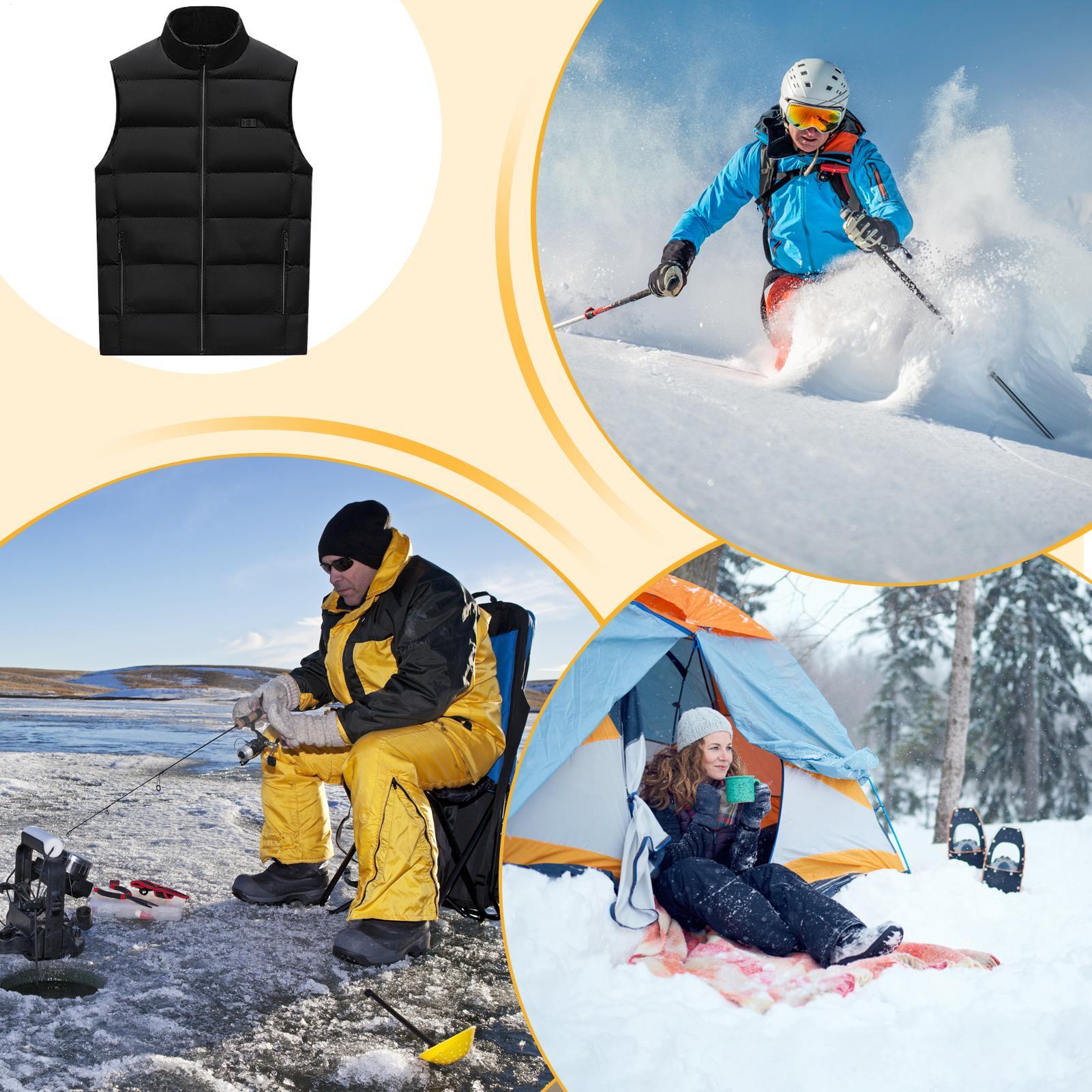 Cycling Heat Gear - Colete aquecido de inverno quente jaqueta