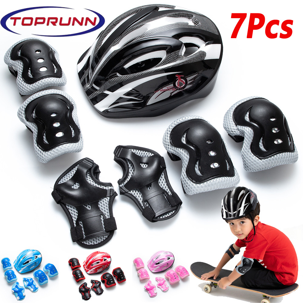 Cycling Protective Gear For Kids - Conjunto de Equipamentos de Proteção para