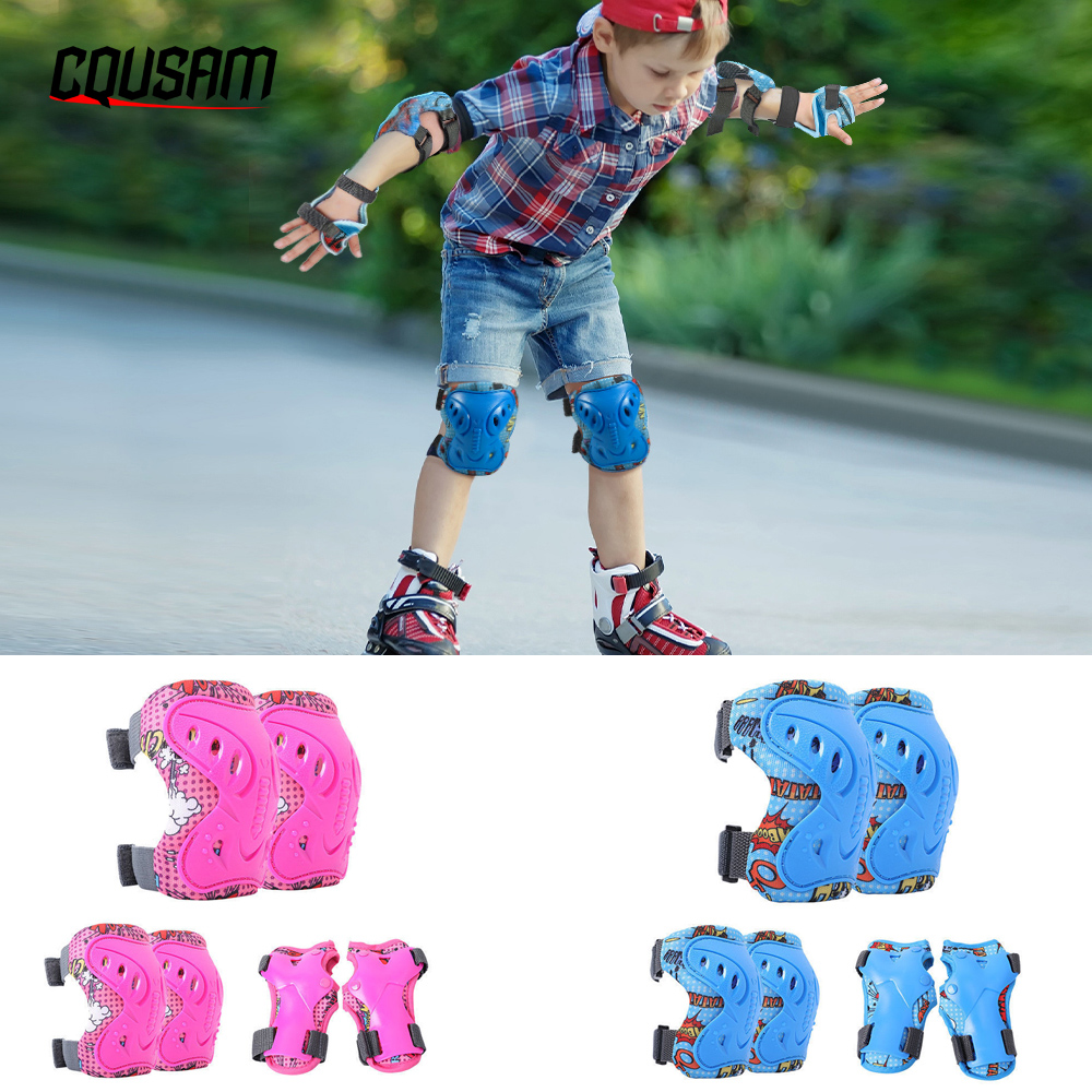 Cycling Gear Of The Year - Crianças 3-12 anos joelheiras cotoveleiras guardas