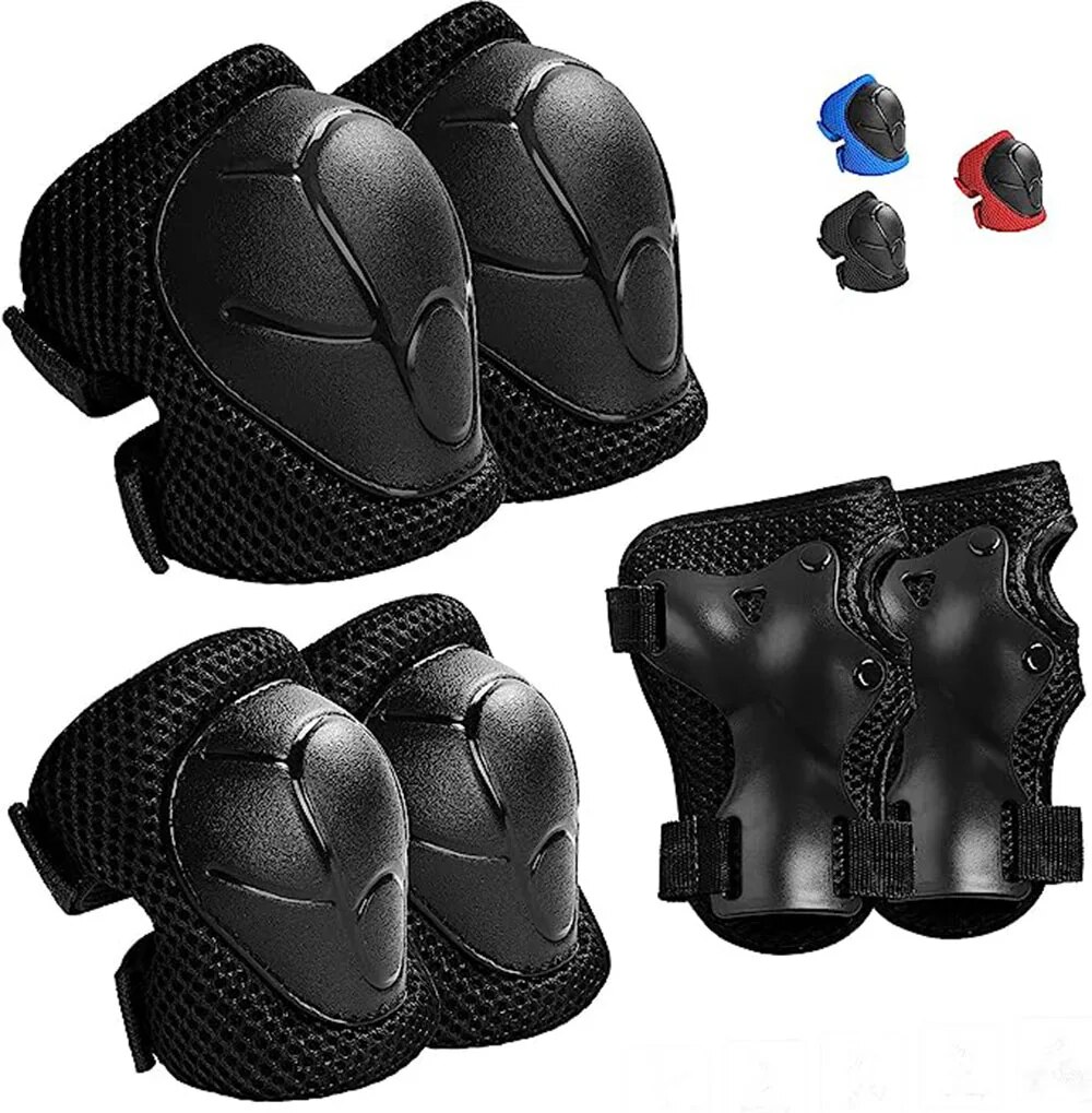 Cycling Protective Gear For Kids - Crianças equipamentos de proteção joelheiras e