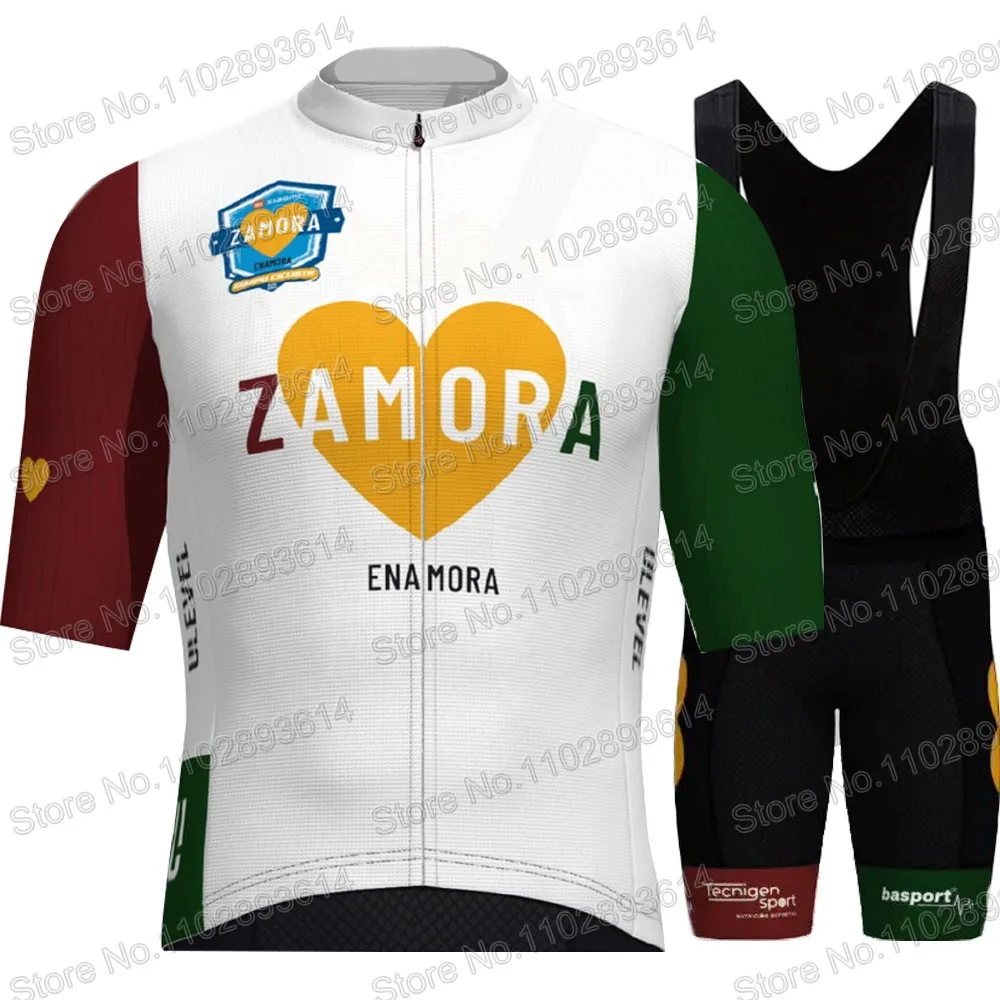 Cycling Gear Logo - Zamora-conjunto de camisa e calções, camisa