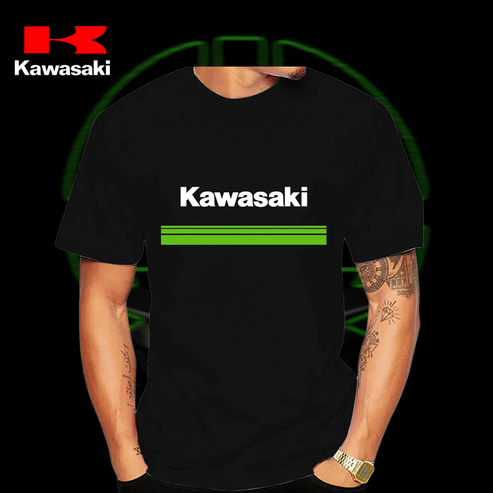 Cycling Jersey - Camiseta de Motocicleta Kawasaki Mais Vendida