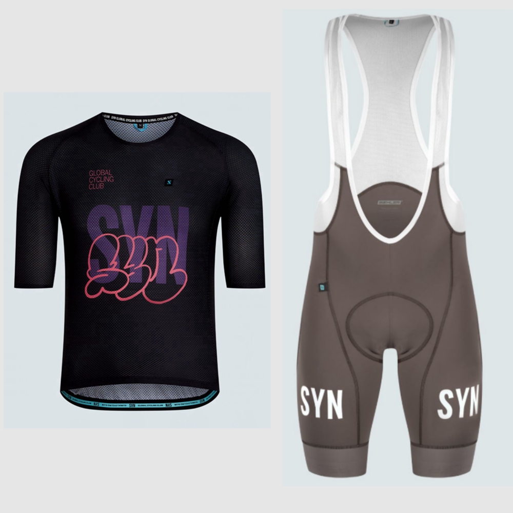 Cycling Gear Logo - Design de treinamento masculino laboratório zipless