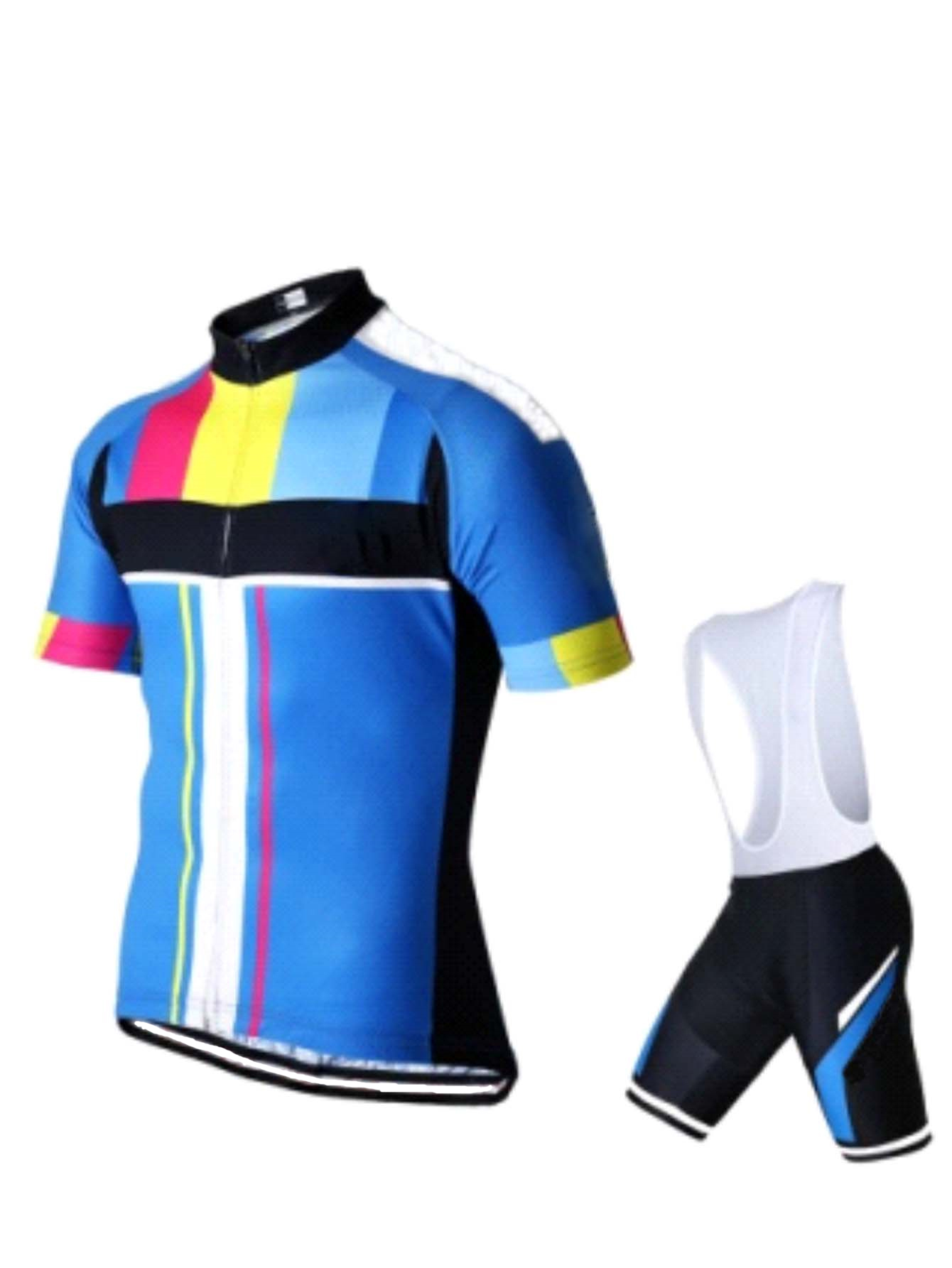 Cycling Gear Apparel - Conjunto de Camisa e Calções de