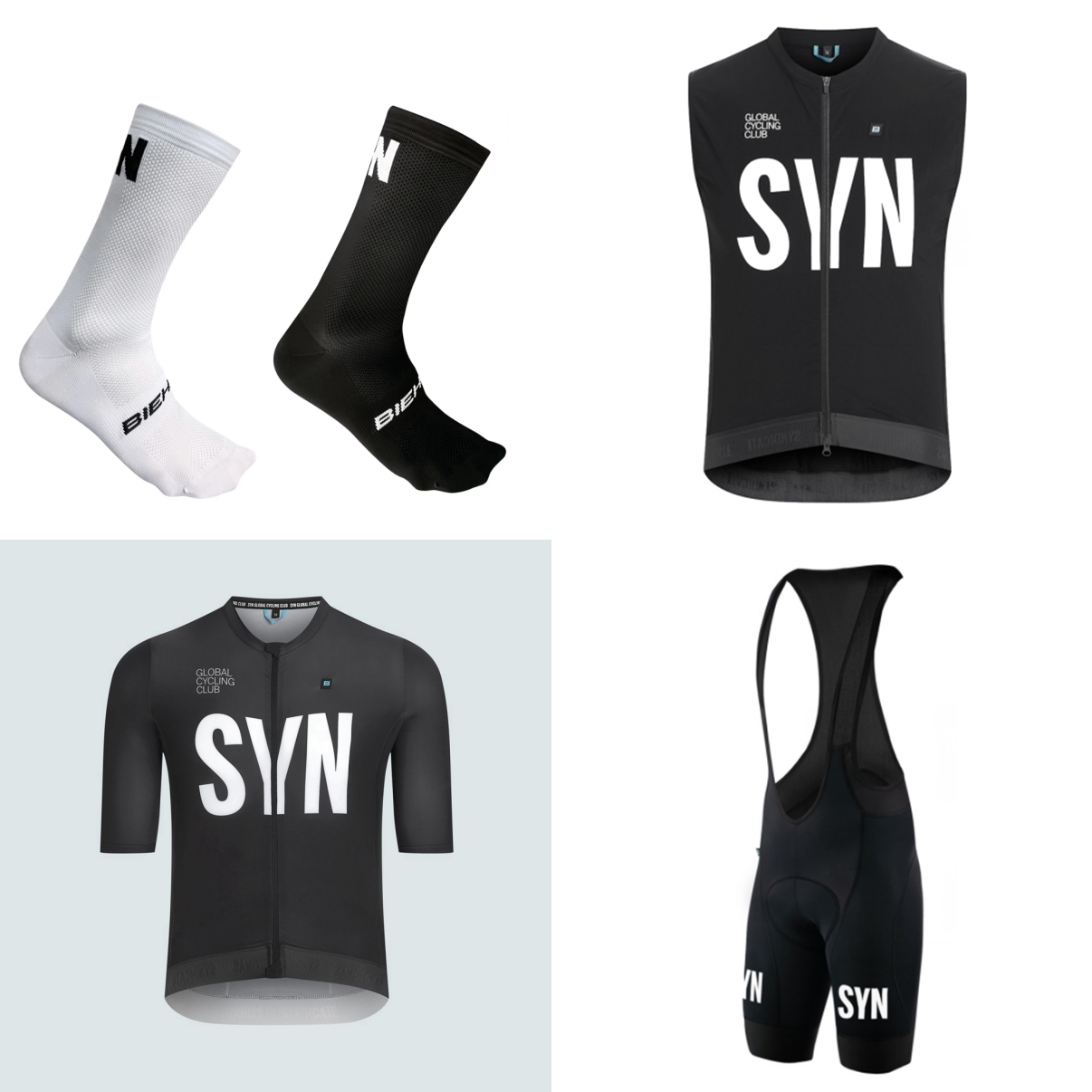 Cycling Gear Logo - Conjunto de Ciclismo de Verão 2026