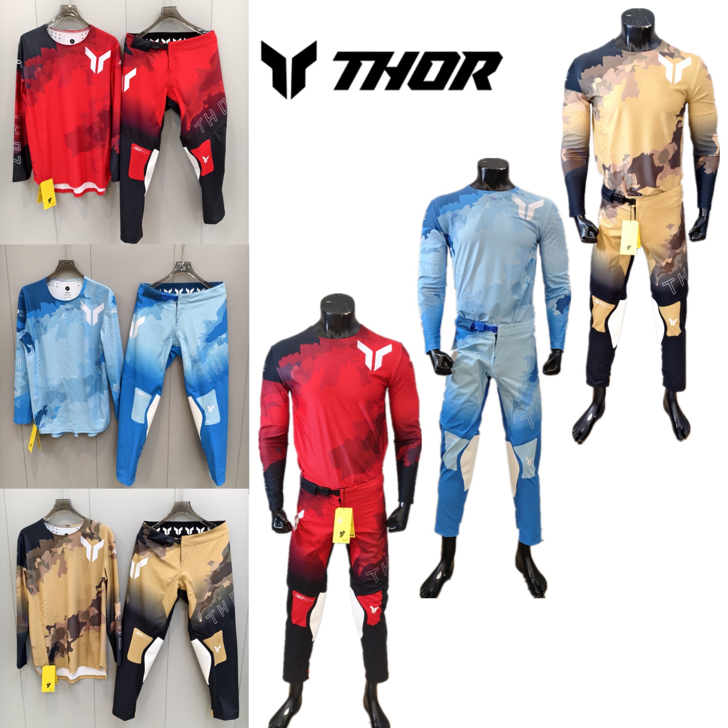 Cycling Jersey - Conjunto de equipamentos de motocross THOR