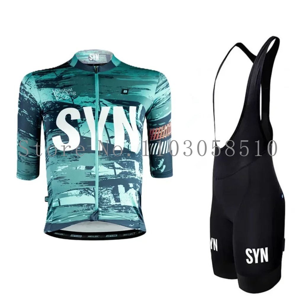 Cycling Gear Logo - Conjunto de Roupa de Ciclismo Masculina