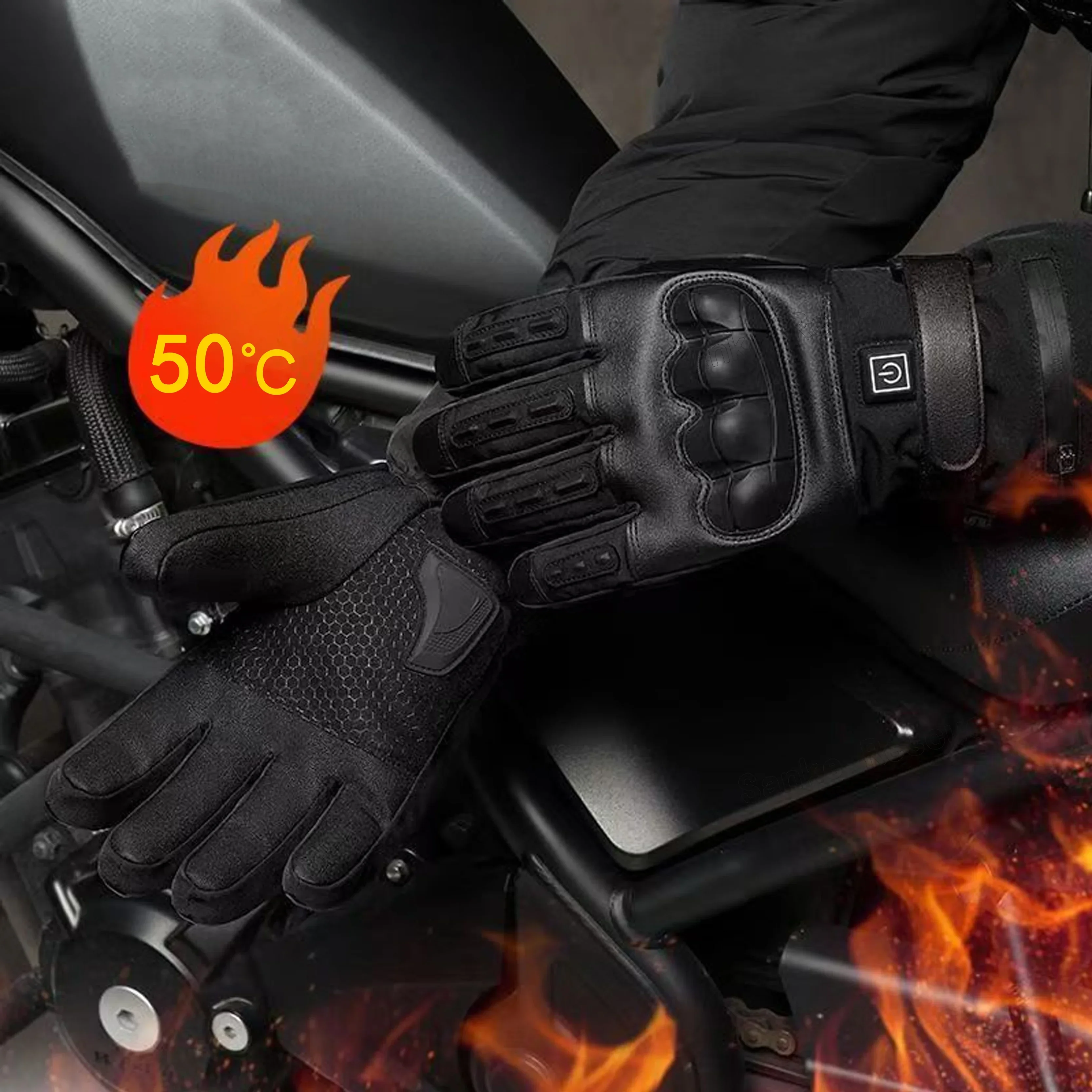 Luvas de Motocicleta Aquecidas - Cycling Heat Gear avaliação e preço