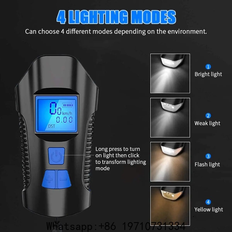 Conjunto de Luzes para Bicicle - Bike Speedometer avaliação e preço