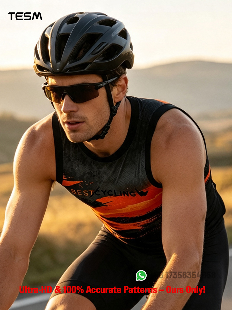 Colete Sem Mangas para Meninos - Cycling Jersey avaliação e preço