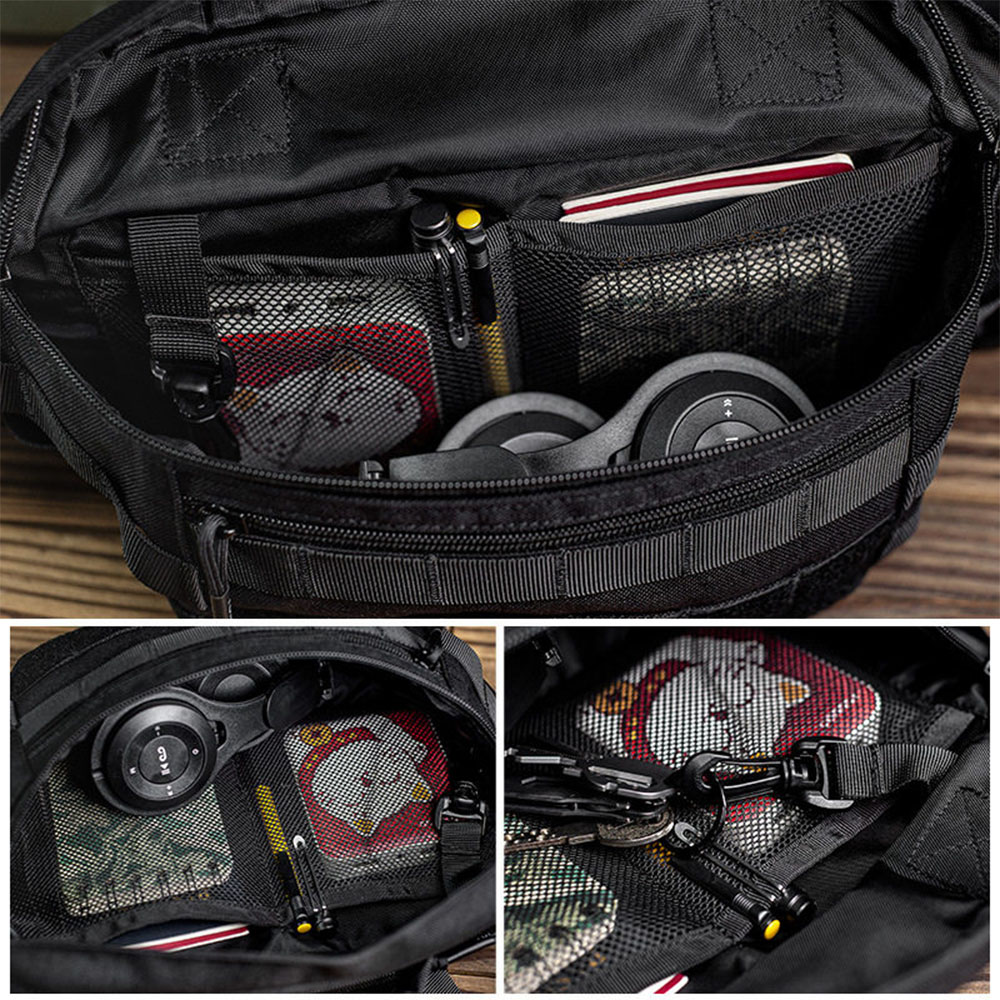 Bolsa Tática de Ombro Múltiplo - Cycling Gear Pouch avaliação e preço