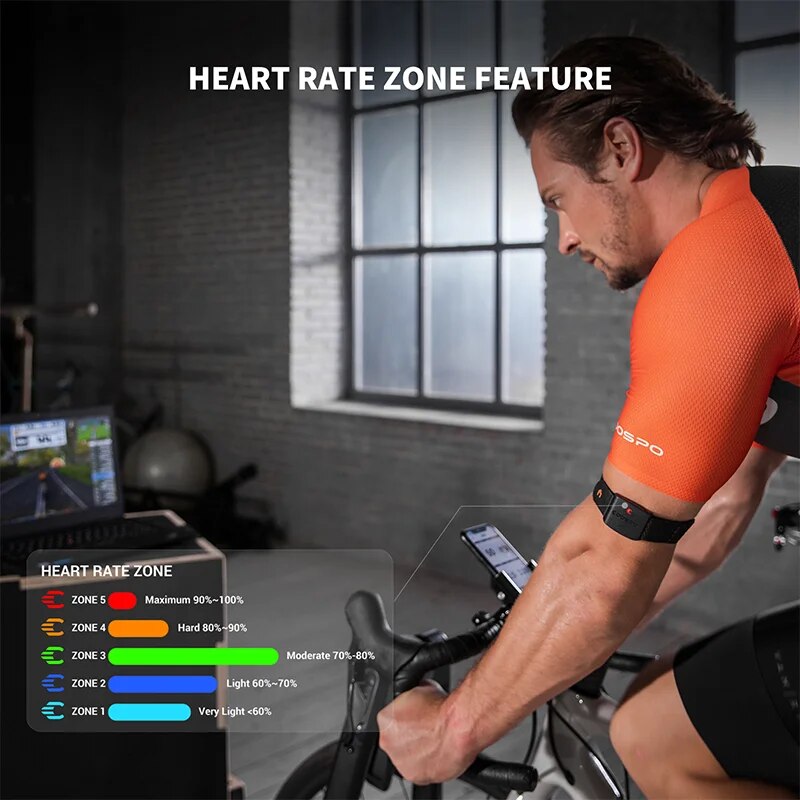 COOSPO-HW9 Monitor de Freqüênc - Cycling Zwift avaliação e preço