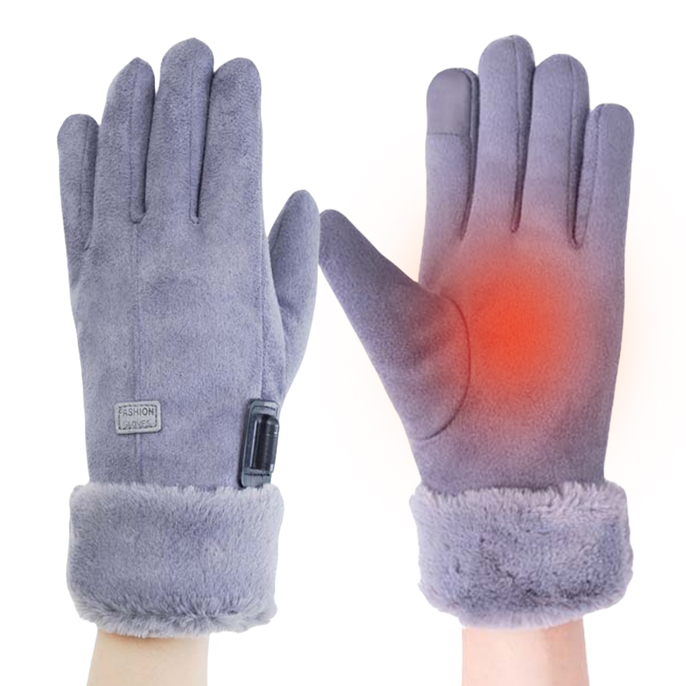Mulheres luvas aquecidas usb 3 - Cycling Heat Gear avaliação e preço