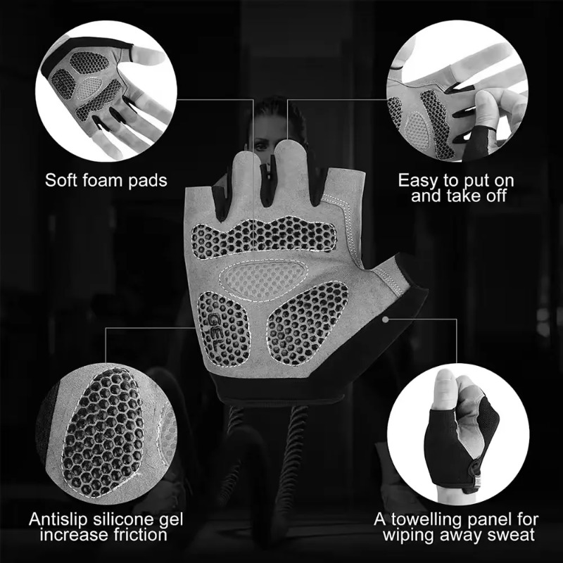 Luvas de Ciclismo Antiderrapan - Cycling Protective Gear For Kids avaliação e preço