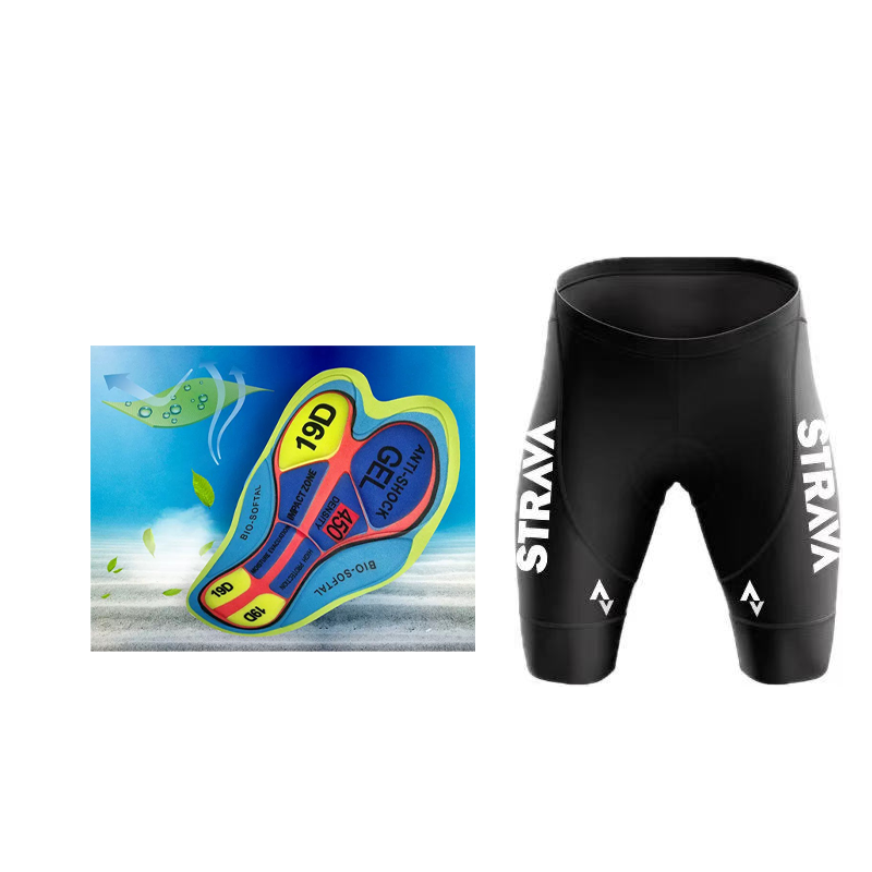 Calças de Ciclismo STRAVA para - Cycling Gear Logo avaliação e preço
