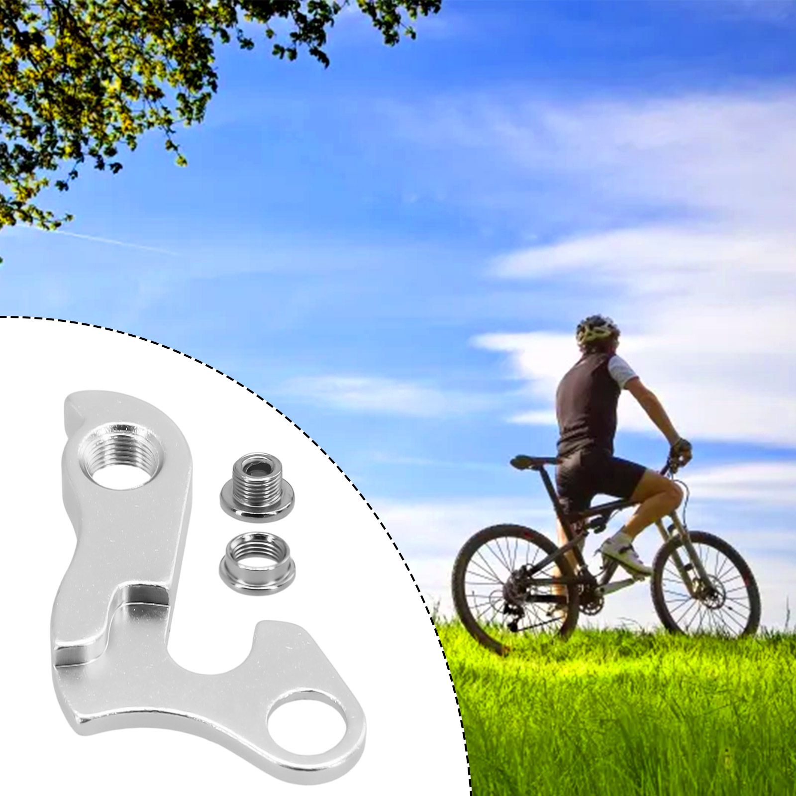 Cabide de desviador mtb, subst - Quality Cycling Gear avaliação e preço