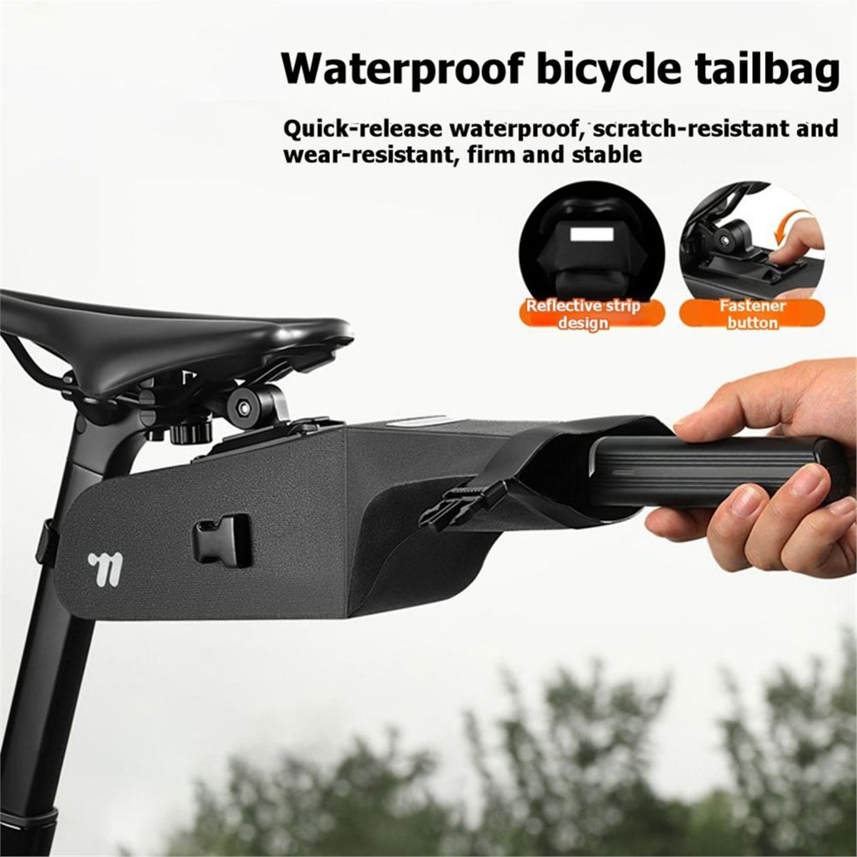 Bolsa de Selim de Bicicleta Im - Cycling Gear Pouch avaliação e preço