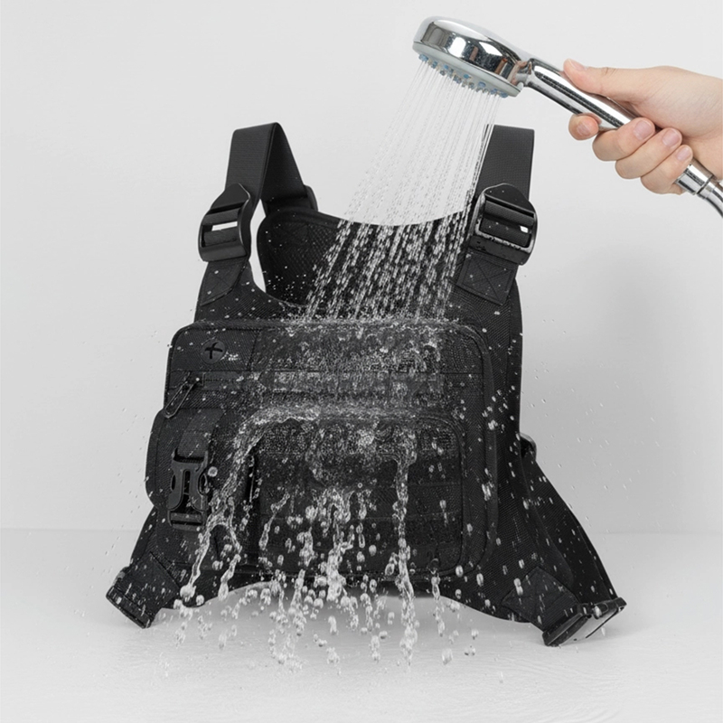 Bolsa Tática de Peito Masculin - Cycling Gear Pouch avaliação e preço