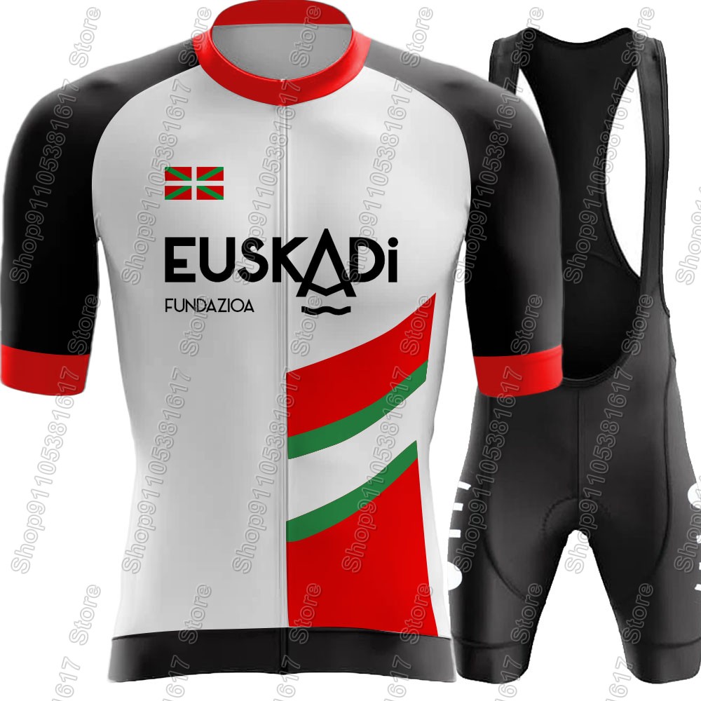 Conjunto de Ciclismo Euskadi T - Cycling Gear Logo avaliação e preço