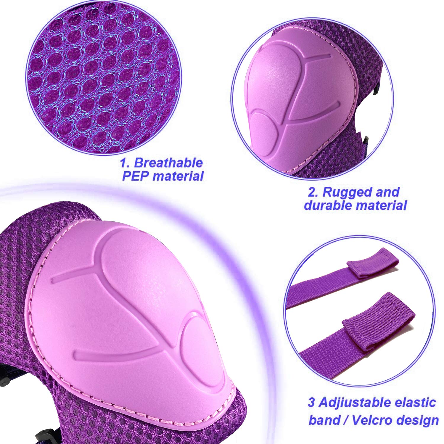 Joelheiras e cotoveleiras infa - Cycling Protective Gear For Kids avaliação e preço