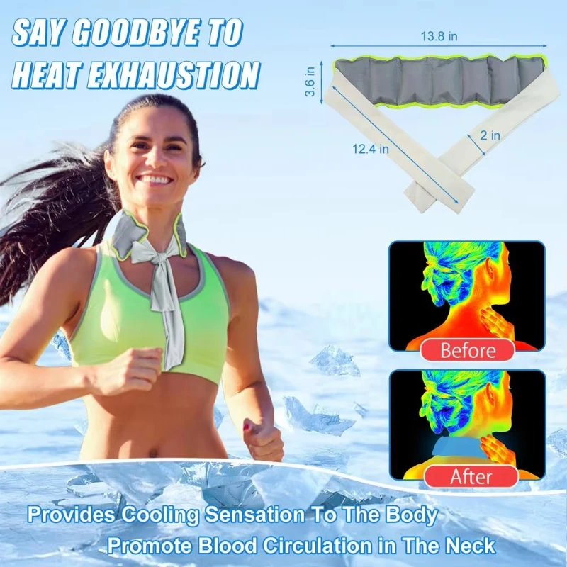 Lenço Refrescante para Alívio  - Cycling Heat Gear avaliação e preço