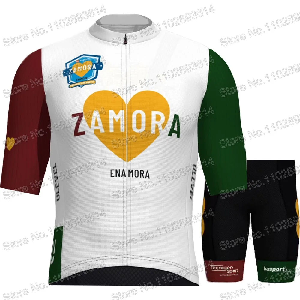 Zamora-conjunto de camisa e ca - Cycling Gear Logo avaliação e preço
