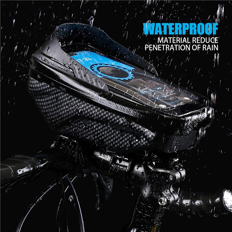 Bolsa de Guidão Rígida em EVA  - Cycling Gear Pouch avaliação e preço