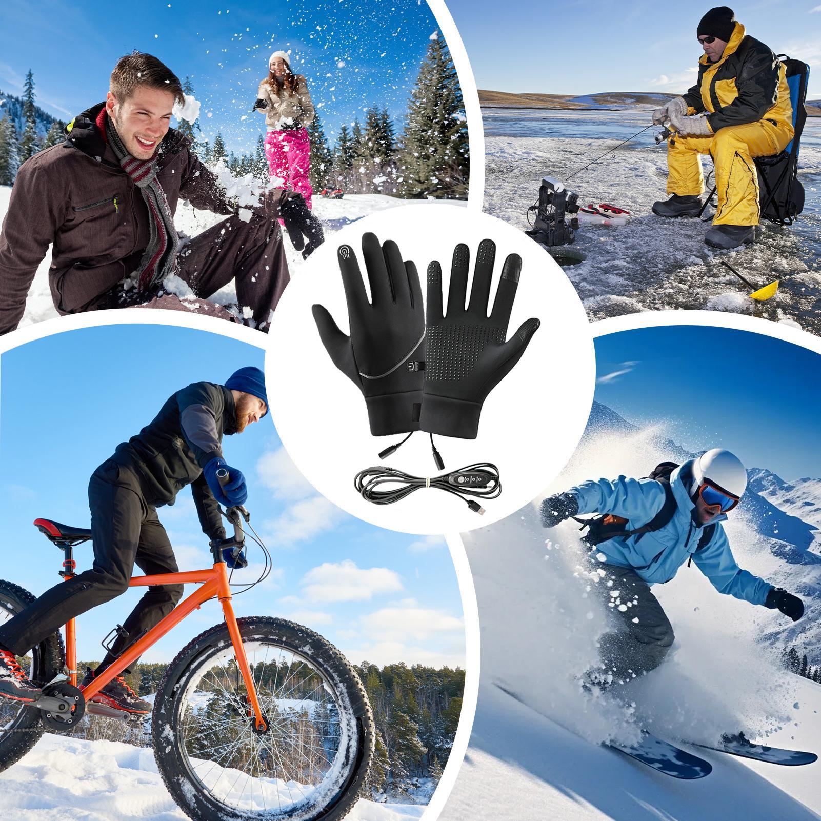 Luvas de motocicleta aquecidas - Cycling Gear Temperature avaliação e preço