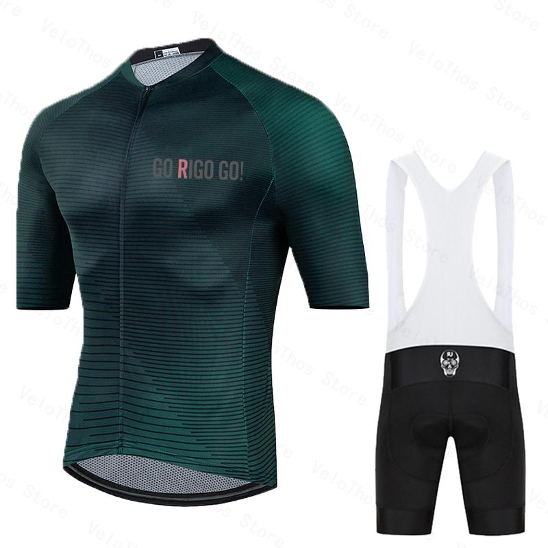 Conjunto de Ciclismo Go Rigo:  - Cycling Gear Logo avaliação e preço