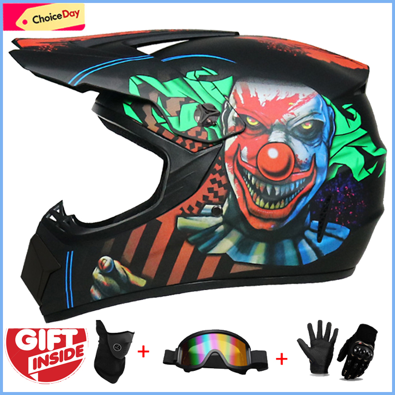 Conjunto de 3 Capacetes Off-Ro - Cycling Protective Gear For Kids avaliação e preço