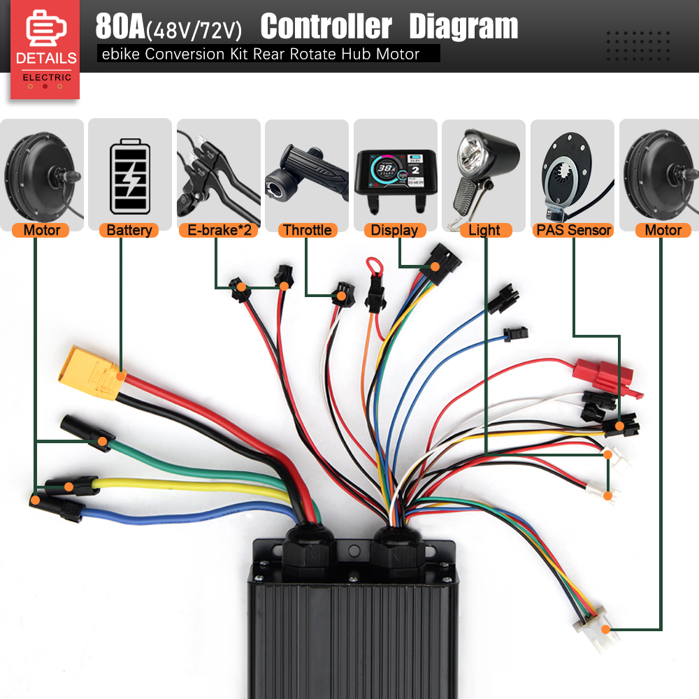 Kit de conversão de bicicleta  - Cycling Gear Kit avaliação e preço