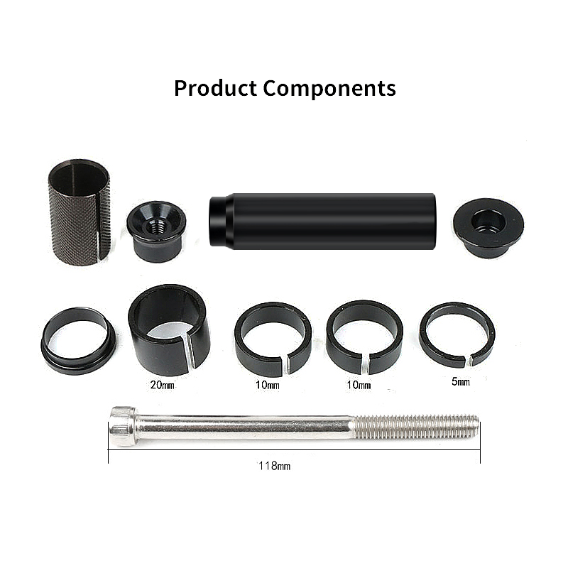 Adaptador extensor de tubo par - Bike Stem Riser avaliação e preço