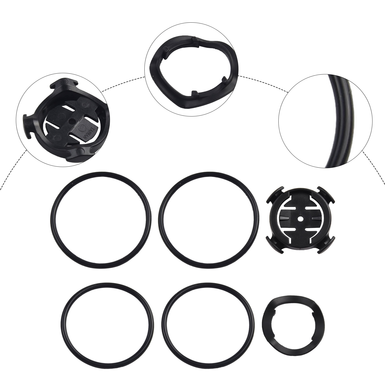 1pc bicicleta borda quarto de  - Bike Speedometer avaliação e preço