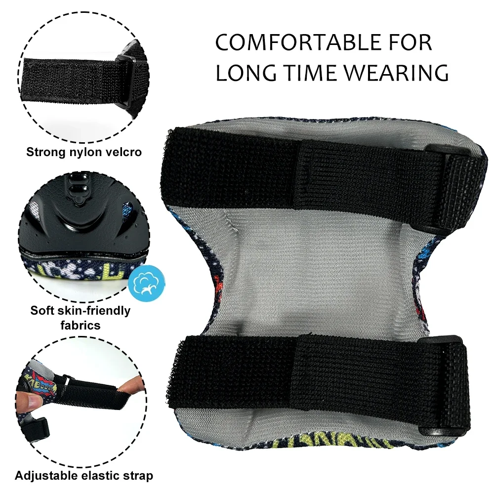 Protetores de Joelho para Cria - Cycling Protective Gear For Kids avaliação e preço