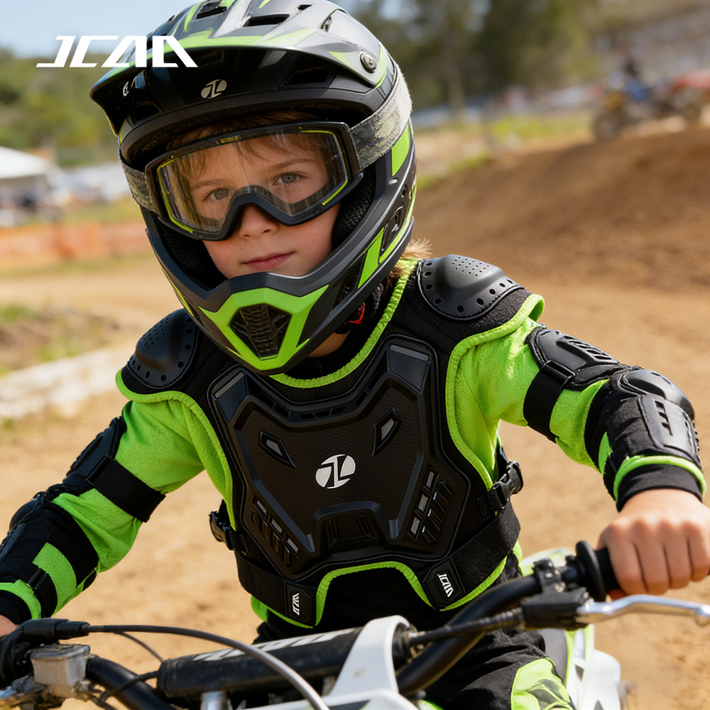 Colete Protetor de Motocross p - Cycling Protective Gear For Kids avaliação e preço