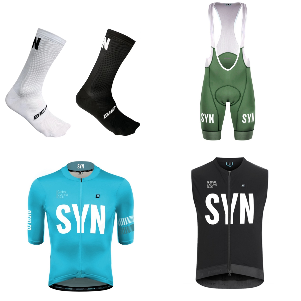 Conjunto de Ciclismo de Verão  - Cycling Gear Logo avaliação e preço
