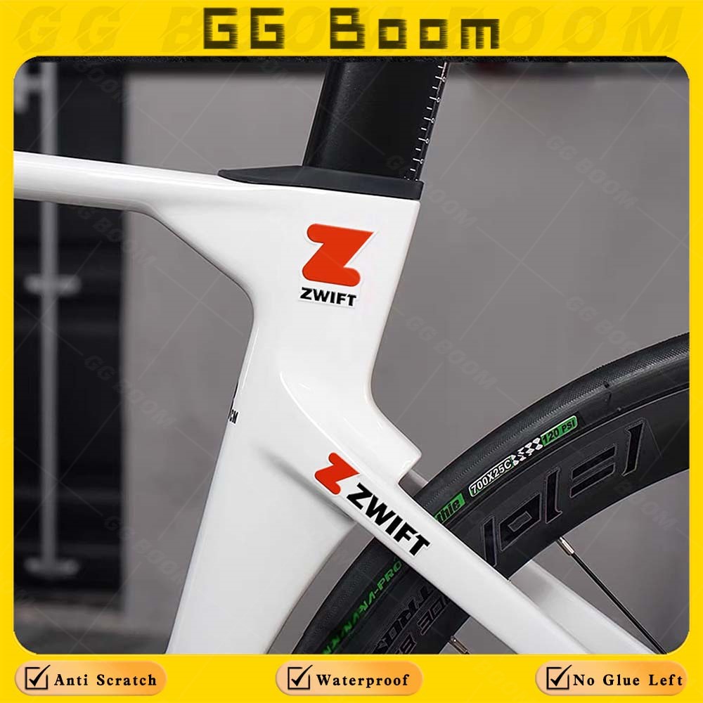 Zwift bicicleta uv adesivo ree - Cycling Zwift avaliação e preço