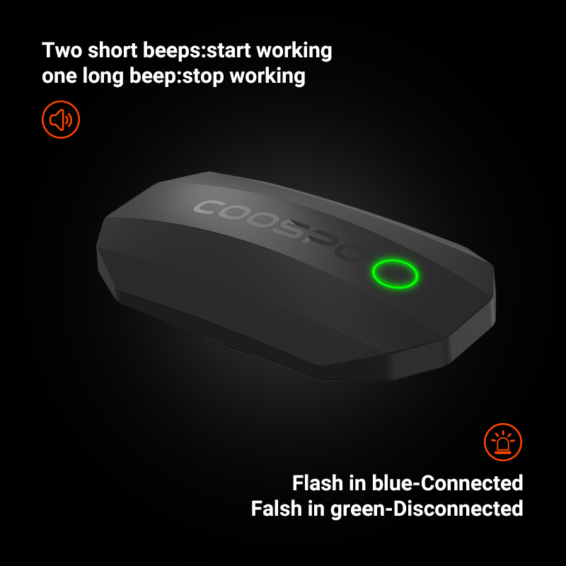 Coospo h808s sensor de freqüên - Cycling Zwift avaliação e preço