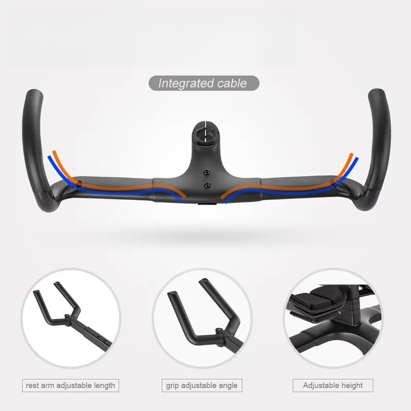 Guidão de Carbono Integrado HB - Cycling Gear Gravel avaliação e preço