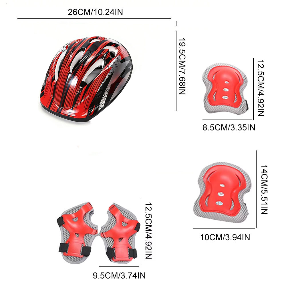 Conjunto de equipamentos de pr - Cycling Protective Gear For Kids avaliação e preço